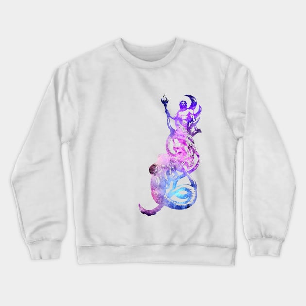 Poseidon art Crewneck Sweatshirt by Hedgeh0g